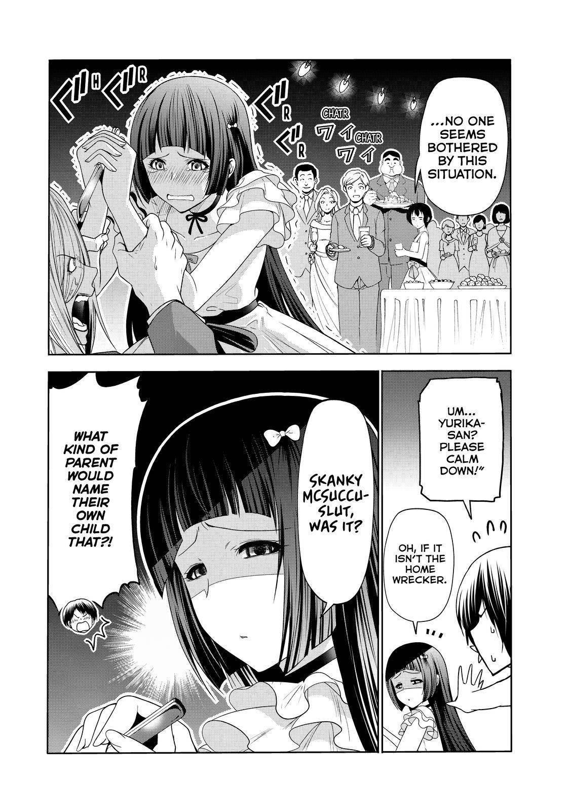 Grand Blue Manga Chapter 76 page 14 - Wedding Reception scene