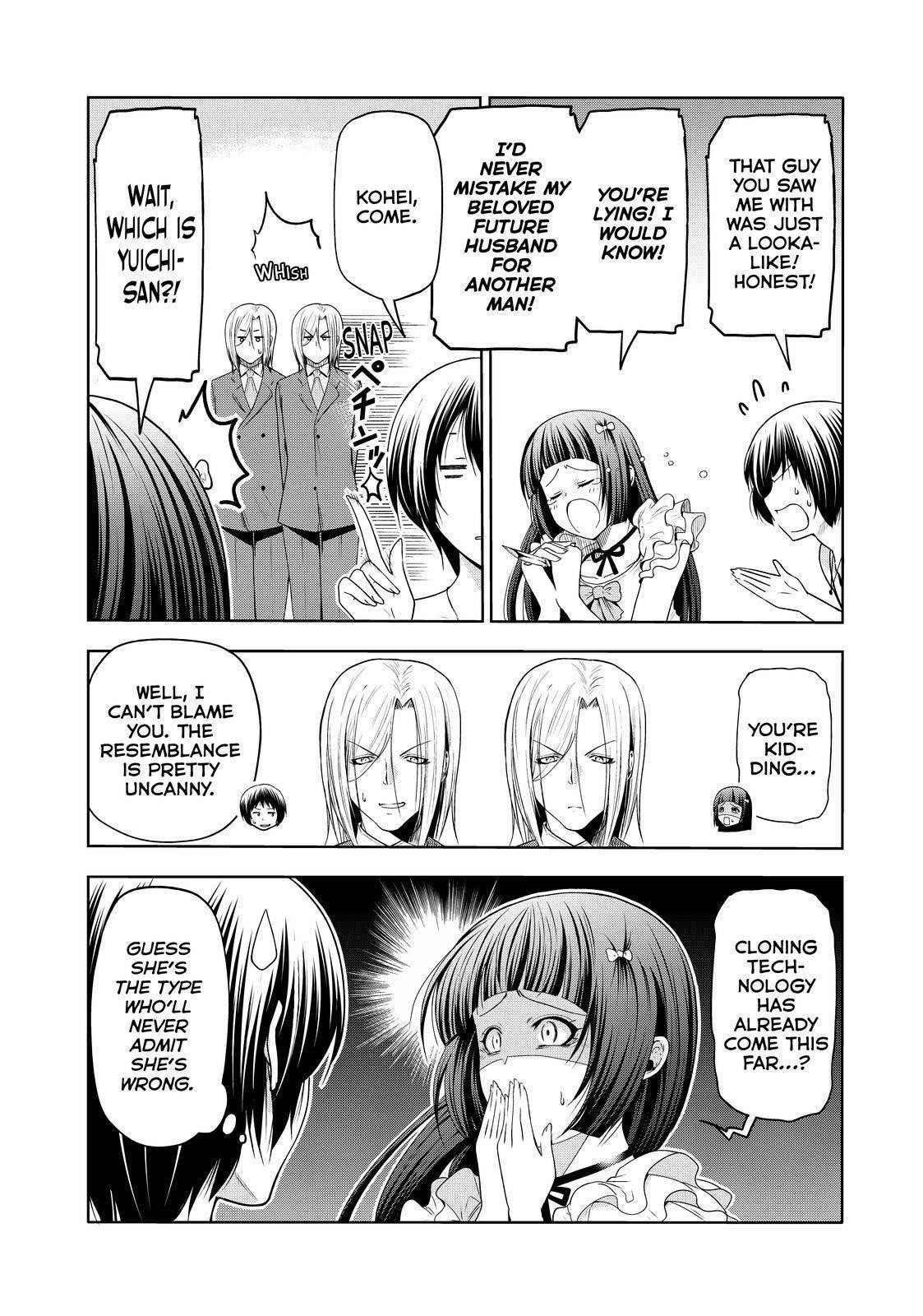 Grand Blue Manga Chapter 76 page 15 - Wedding Reception scene