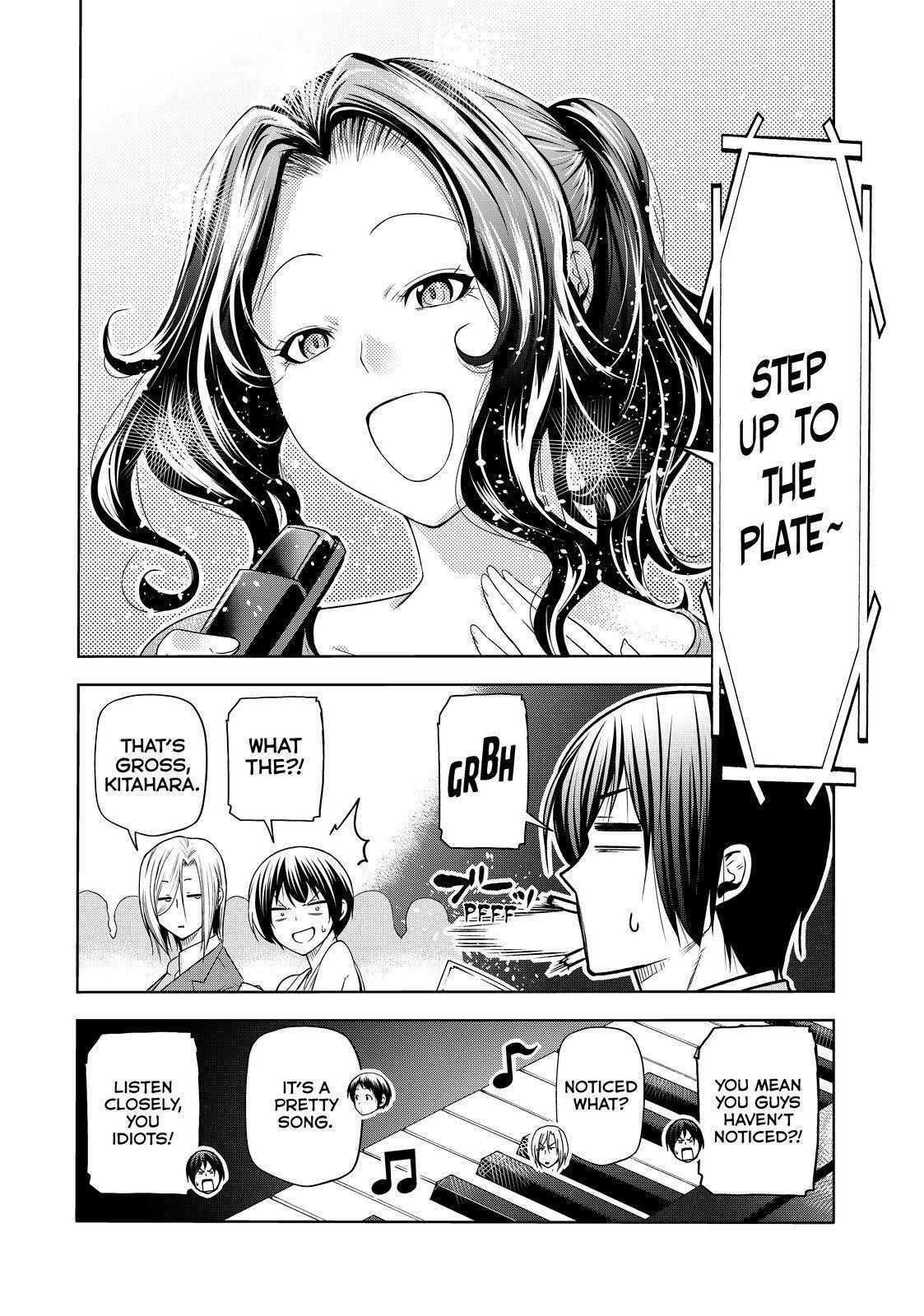 Grand Blue Manga Chapter 76 page 40 - Wedding Reception scene