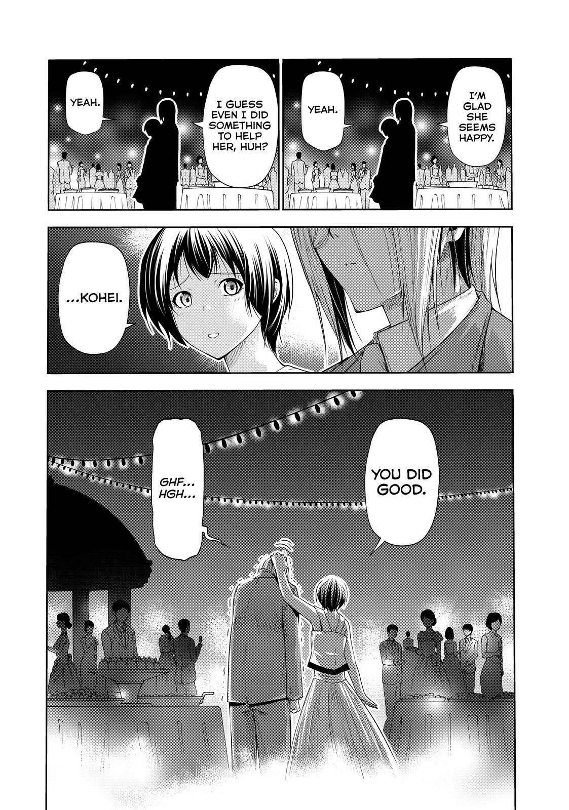 Grand Blue Manga Chapter 76 page 46 - Wedding Reception scene