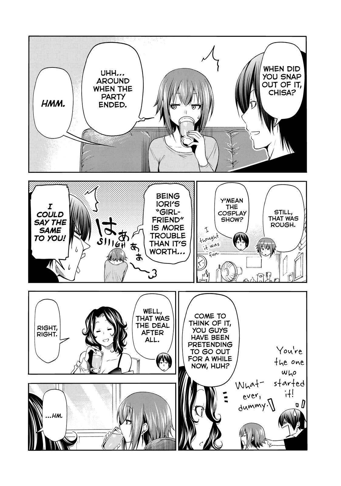 Grand Blue Manga Chapter 76 page 48 - Wedding Reception scene