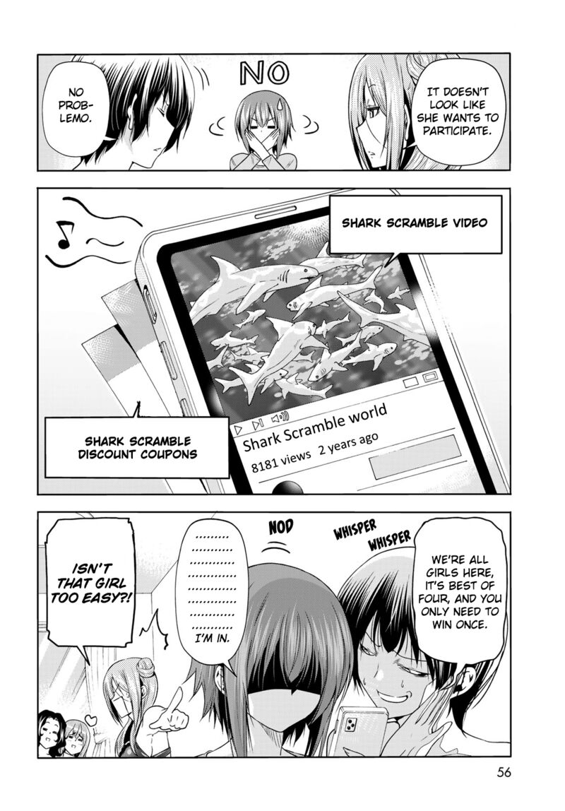 Grand Blue Manga Chapter 77 page 22 - Catfight scene