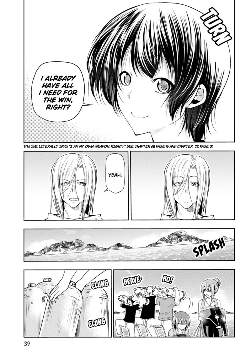 Grand Blue Manga Chapter 77 page 5 - Catfight scene