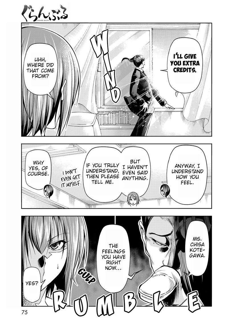 Grand Blue Manga Chapter 79 page 12 - White Counseling Room scene