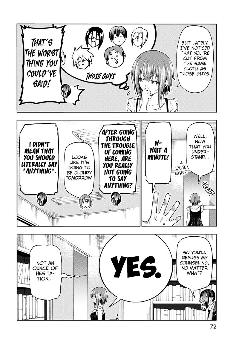Grand Blue Manga Chapter 79 page 9 - White Counseling Room scene