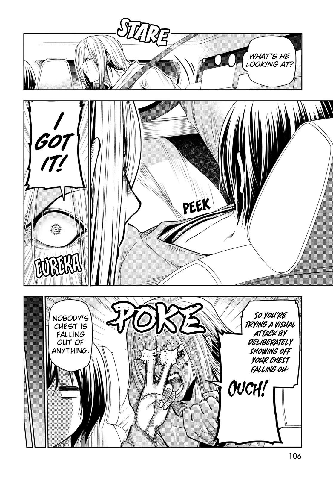 Grand Blue Manga Chapter 81 page 14 - Shark Scramble scene