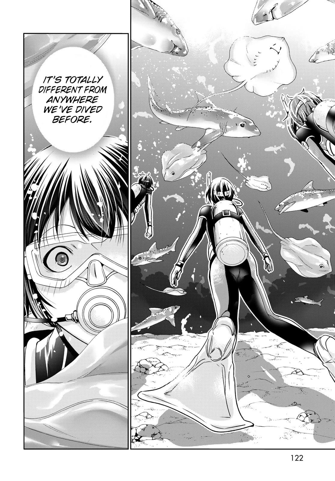 Grand Blue Manga Chapter 81 page 29 - Shark Scramble scene