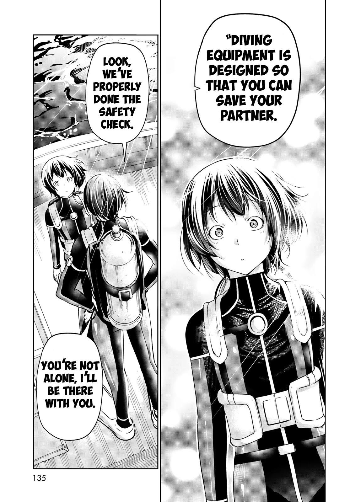 Grand Blue Manga Chapter 81 page 41 - Shark Scramble scene