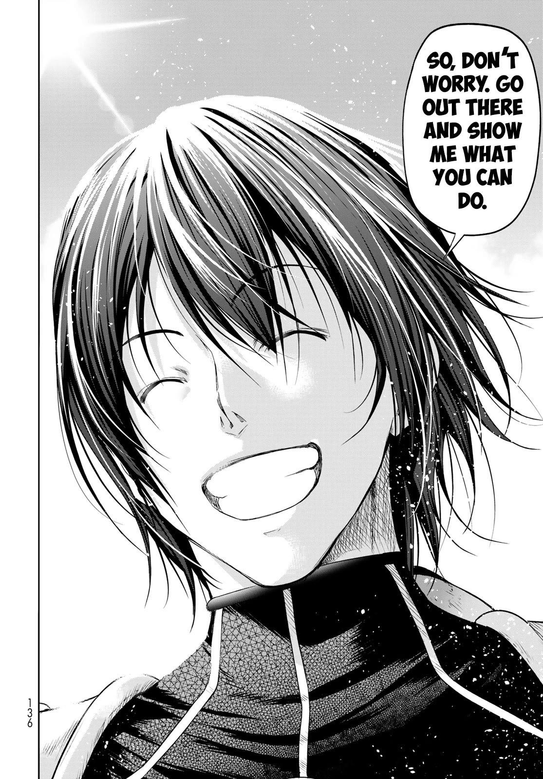 Grand Blue Manga Chapter 81 page 42 - Shark Scramble scene