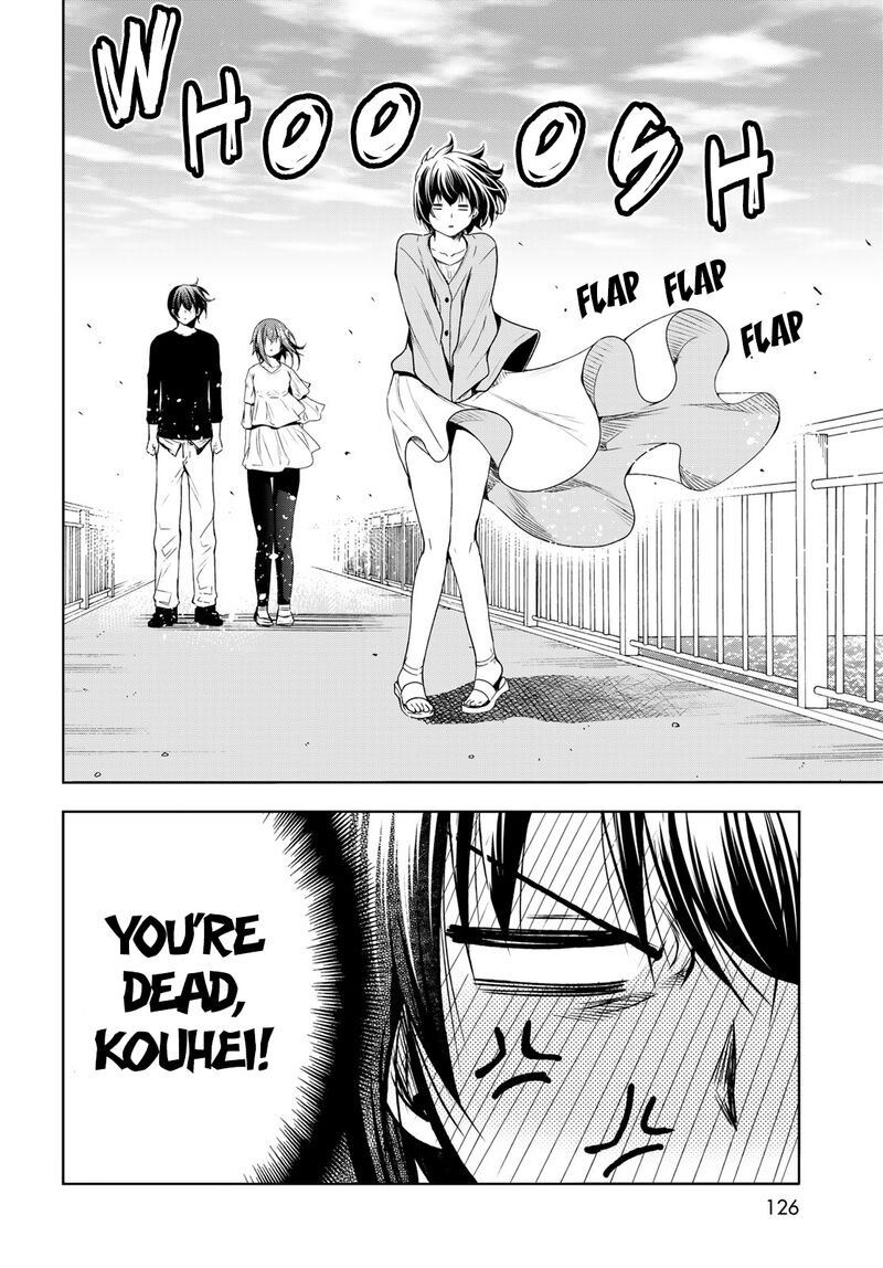 Grand Blue Manga Chapter 82 page 18 - A True Striker scene