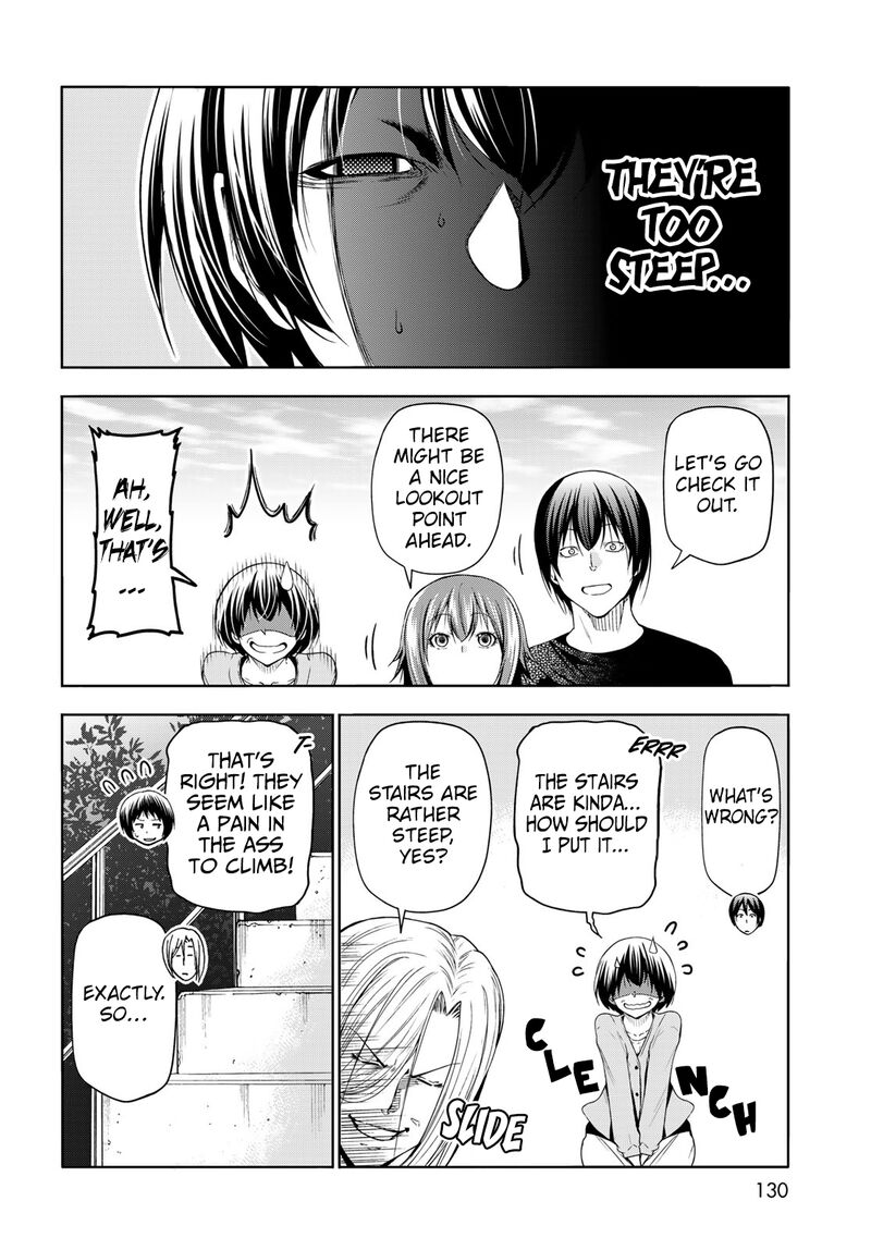 Grand Blue Manga Chapter 82 page 22 - A True Striker scene