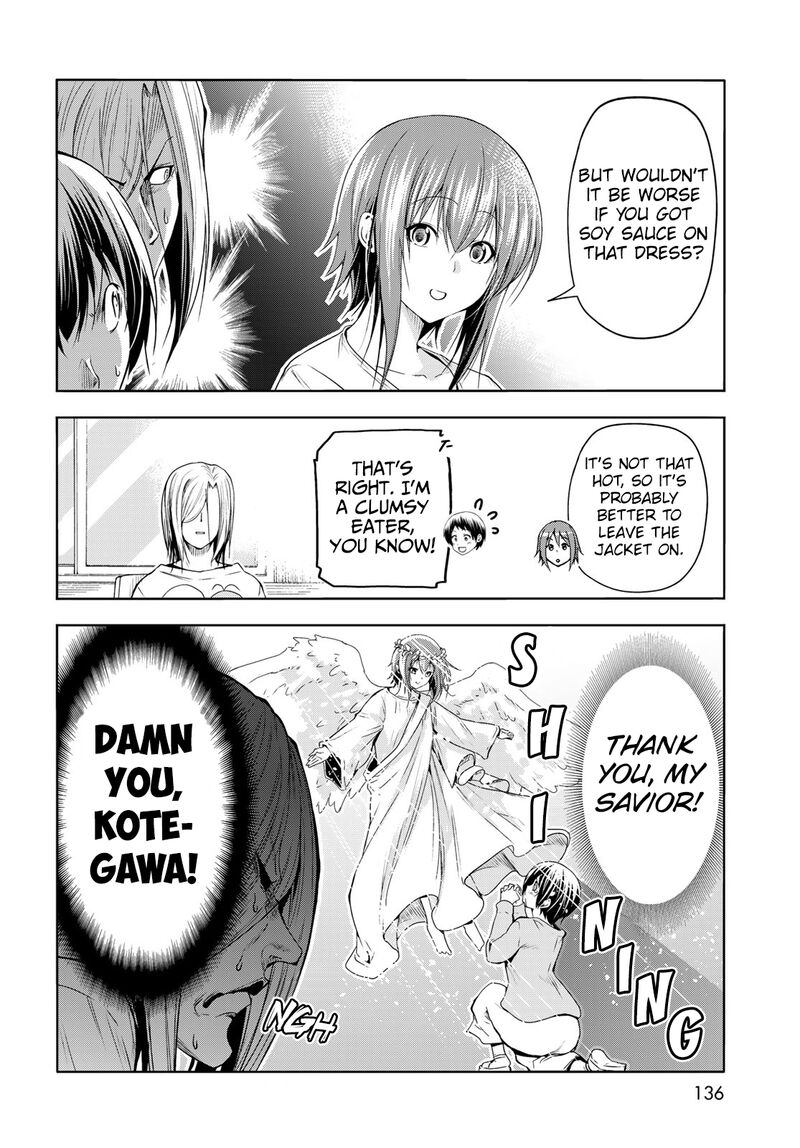 Grand Blue Manga Chapter 82 page 28 - A True Striker scene