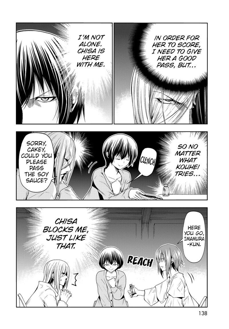 Grand Blue Manga Chapter 82 page 30 - A True Striker scene