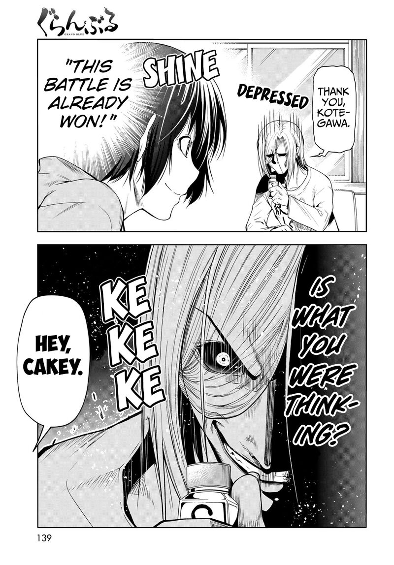 Grand Blue Manga Chapter 82 page 31 - A True Striker scene