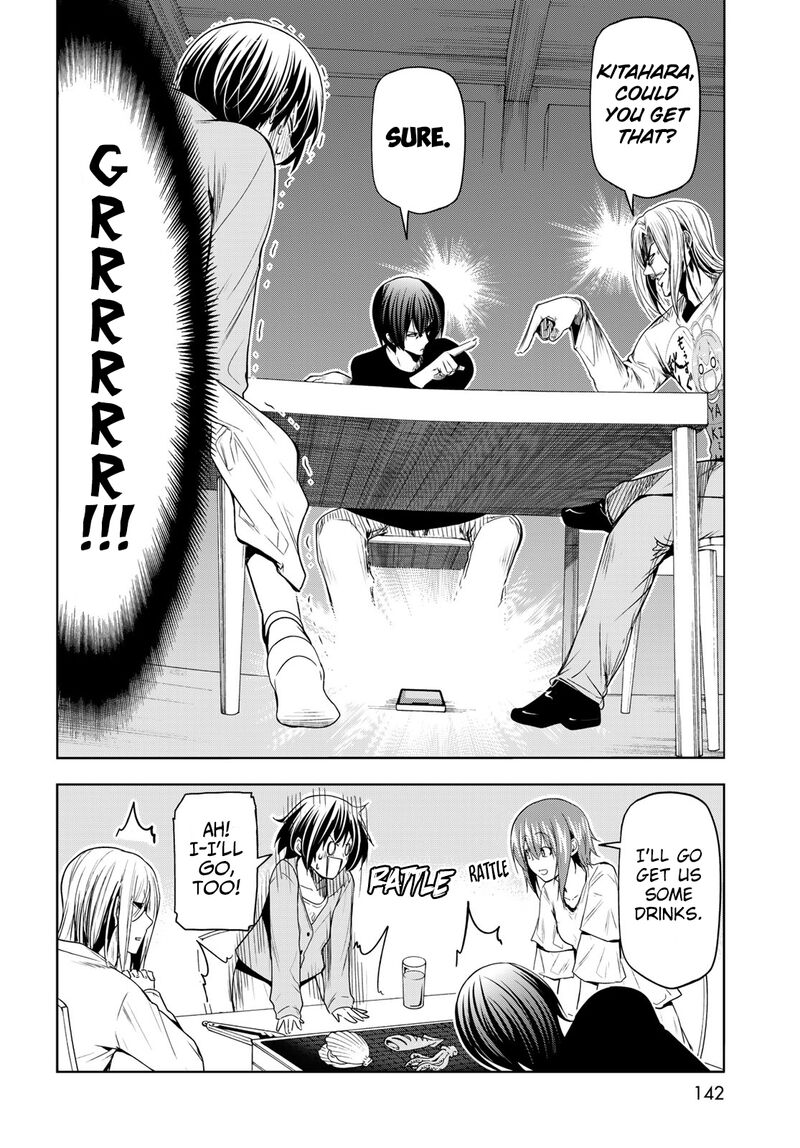 Grand Blue Manga Chapter 82 page 34 - A True Striker scene