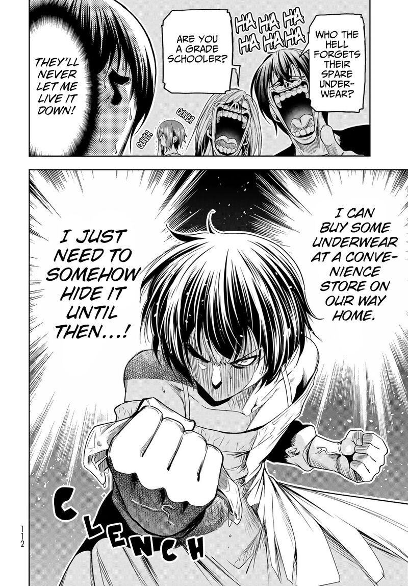 Grand Blue Manga Chapter 82 page 5 - A True Striker scene