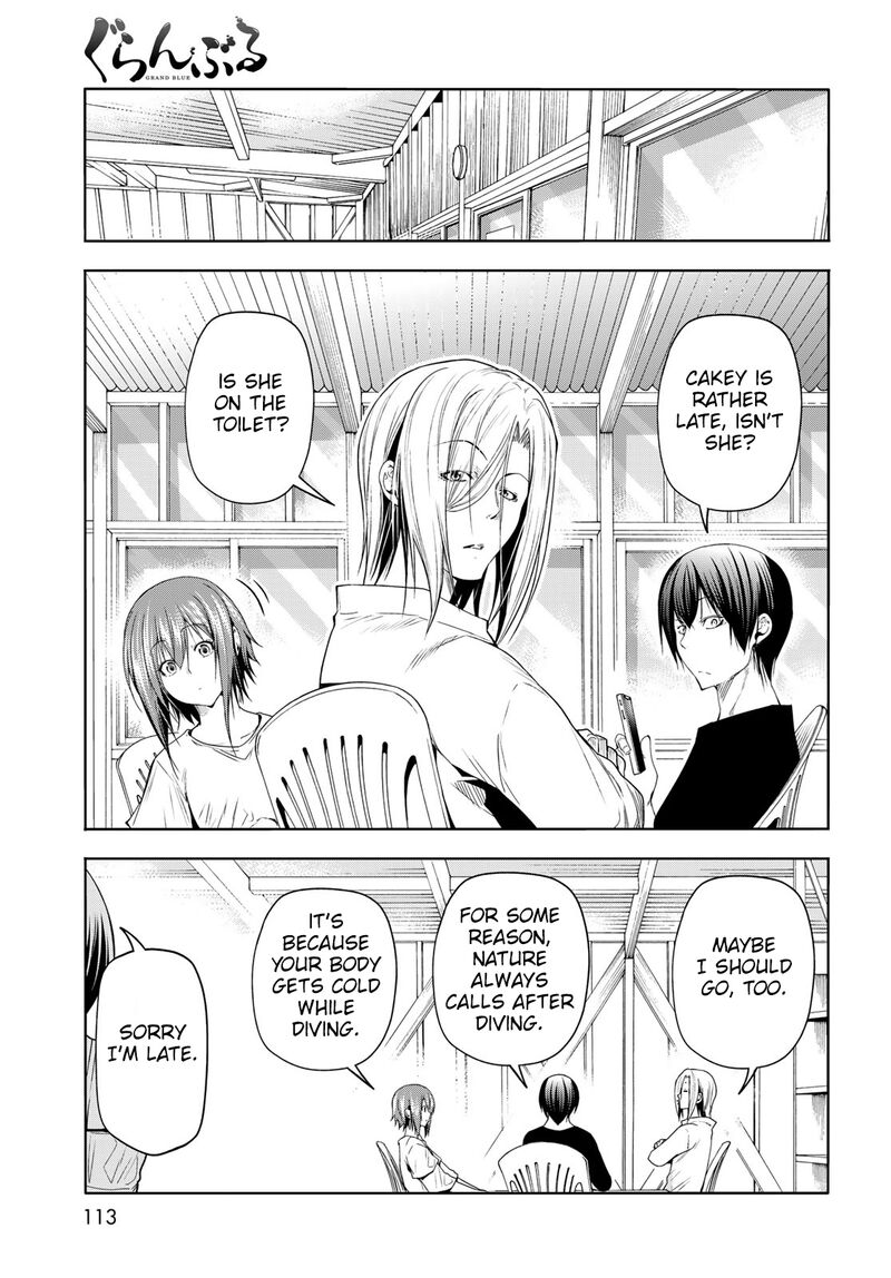 Grand Blue Manga Chapter 82 page 6 - A True Striker scene