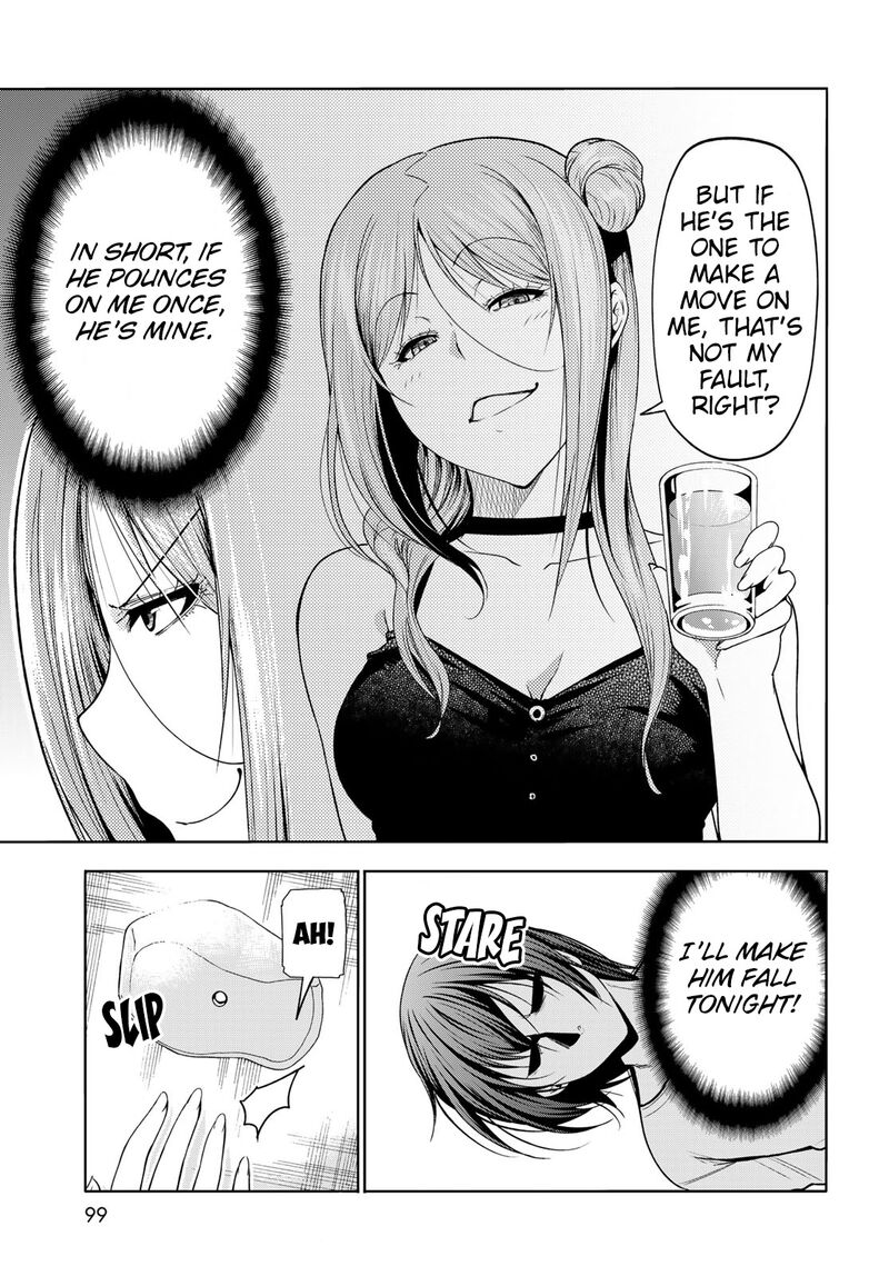 Grand Blue Manga Chapter 83 page 15 - Serving Herself Up scene