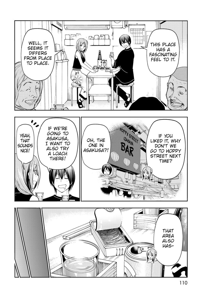 Grand Blue Manga Chapter 83 page 26 - Serving Herself Up scene