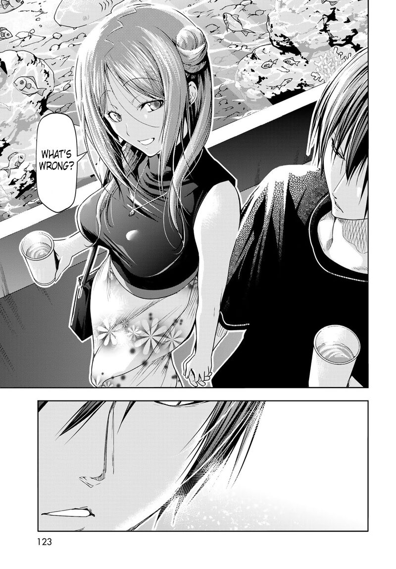 Grand Blue Manga Chapter 83 page 39 - Serving Herself Up scene