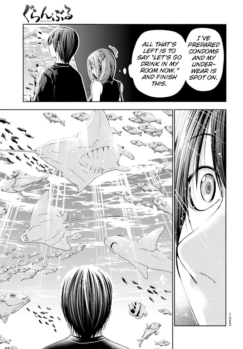 Grand Blue Manga Chapter 83 page 41 - Serving Herself Up scene