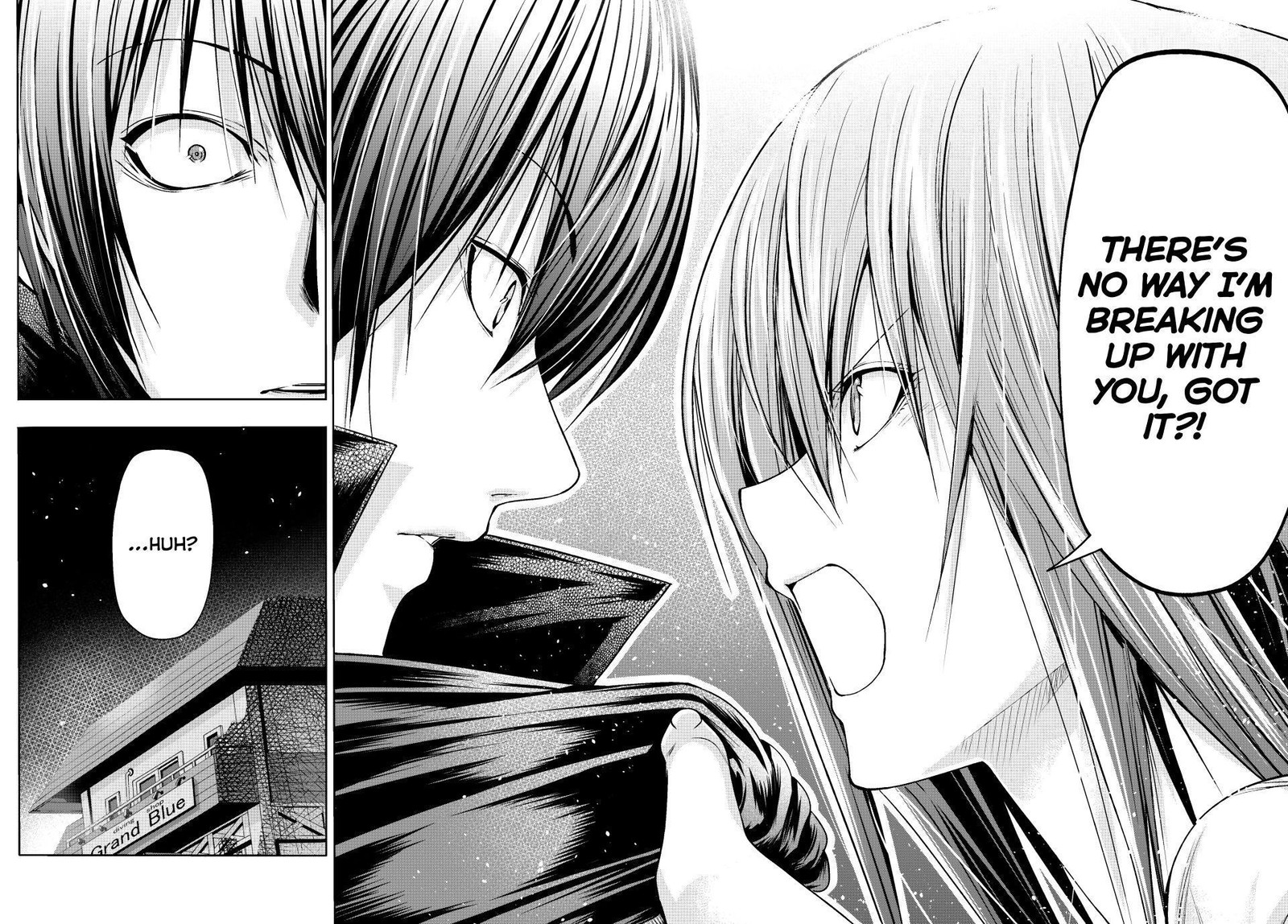 Grand Blue Manga Chapter 85 page 55 - Halloween scene