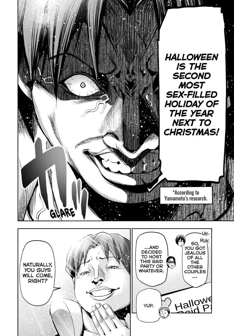 Grand Blue Manga Chapter 85 page 6 - Halloween scene