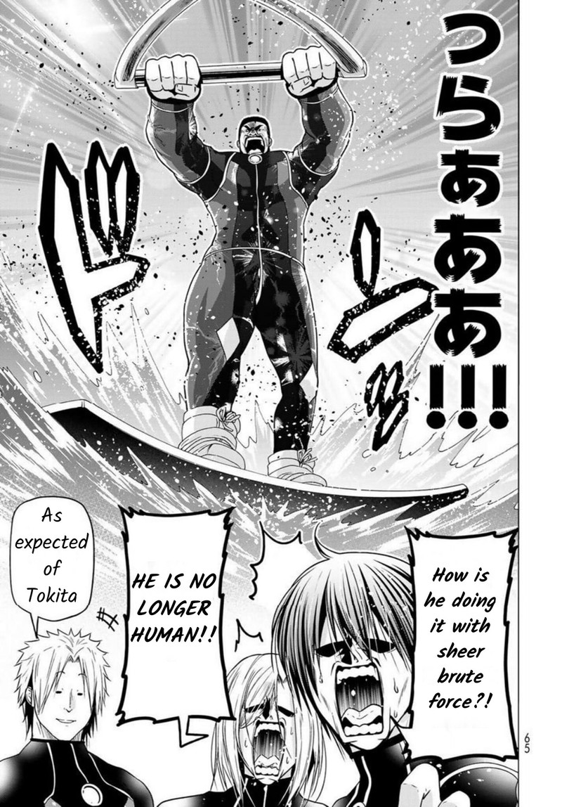 Grand Blue Manga Chapter 87 page 21 - Wakeboarding! scene