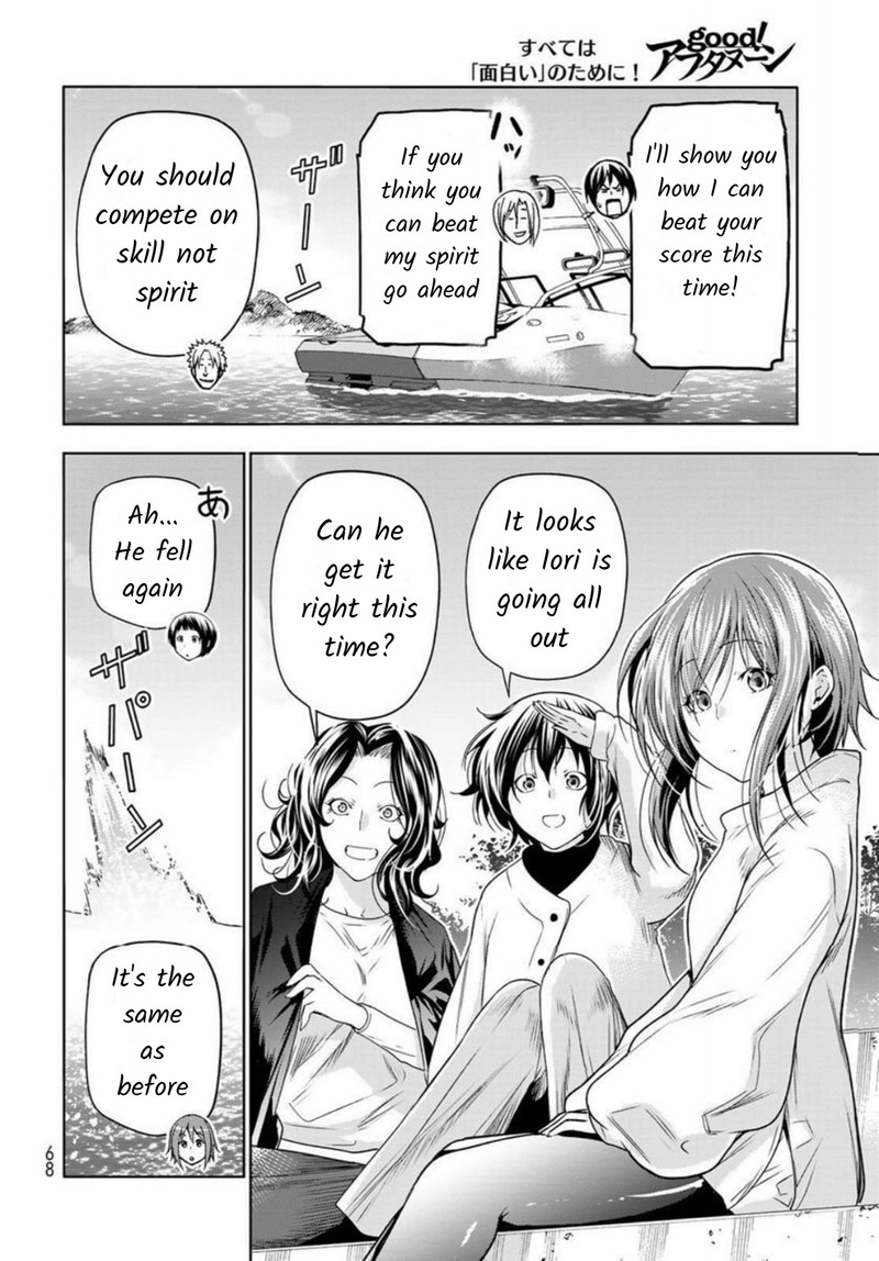 Grand Blue Manga Chapter 87 page 24 - Wakeboarding! scene