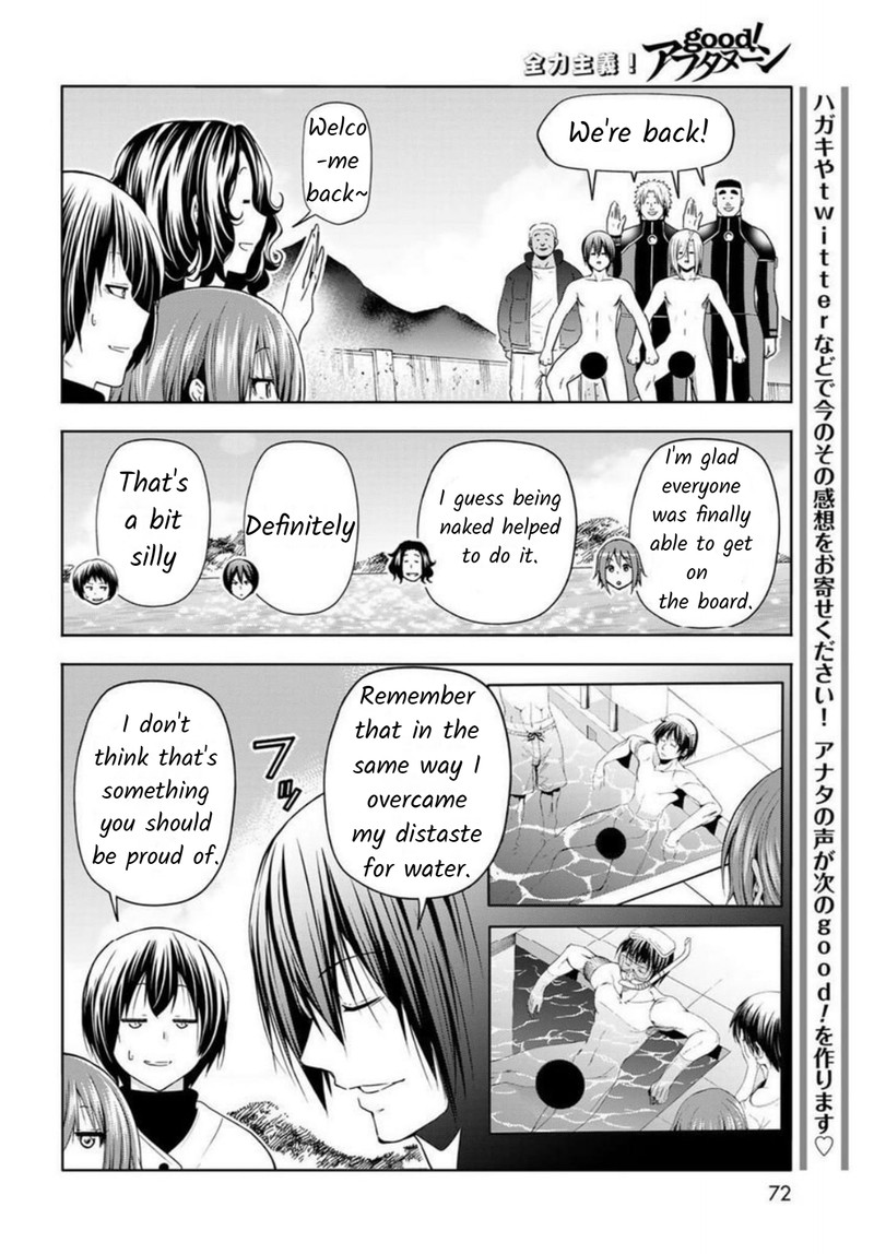 Grand Blue Manga Chapter 87 page 28 - Wakeboarding! scene