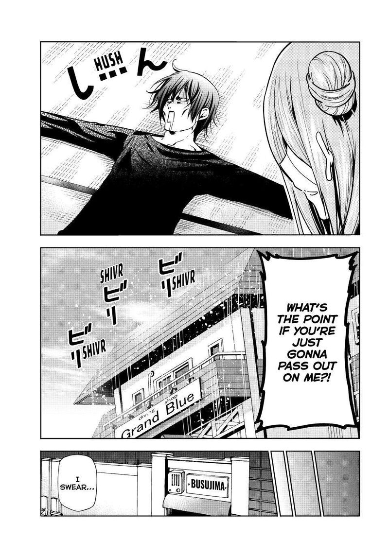 Grand Blue Manga Chapter 88 page 39 - Assassin scene