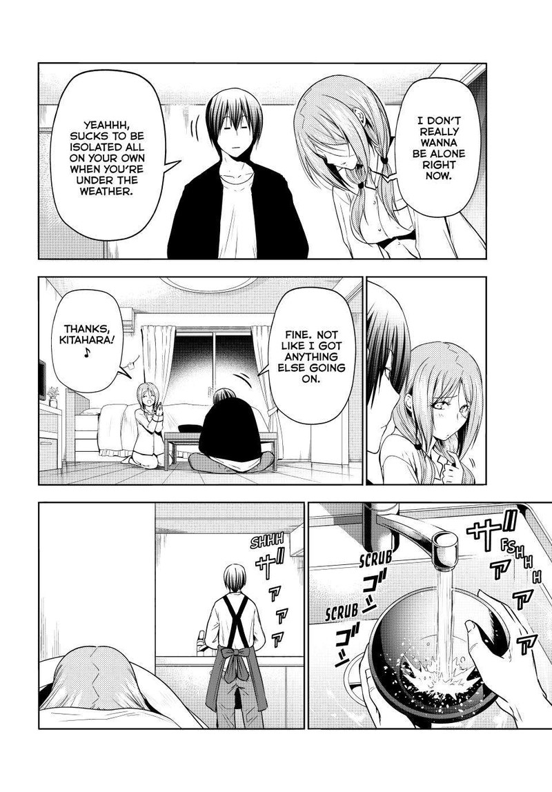 Grand Blue Manga Chapter 89 page 12 - Sakurako Busujima scene