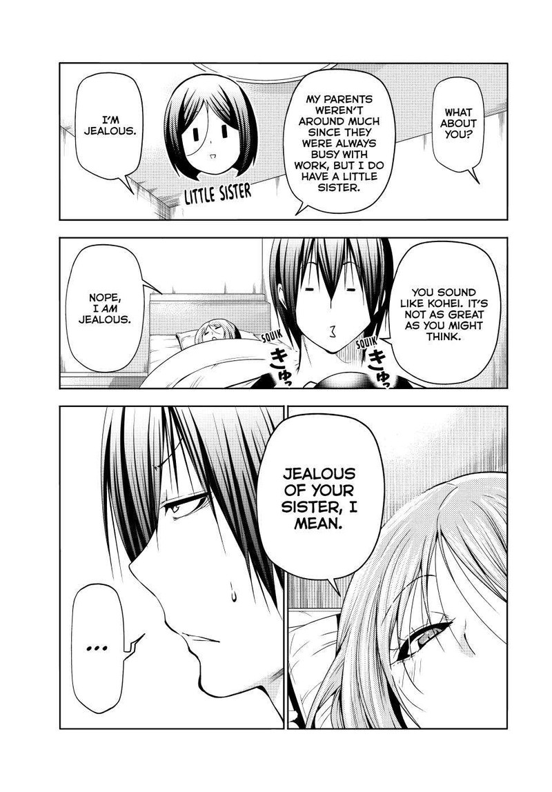 Grand Blue Manga Chapter 89 page 15 - Sakurako Busujima scene