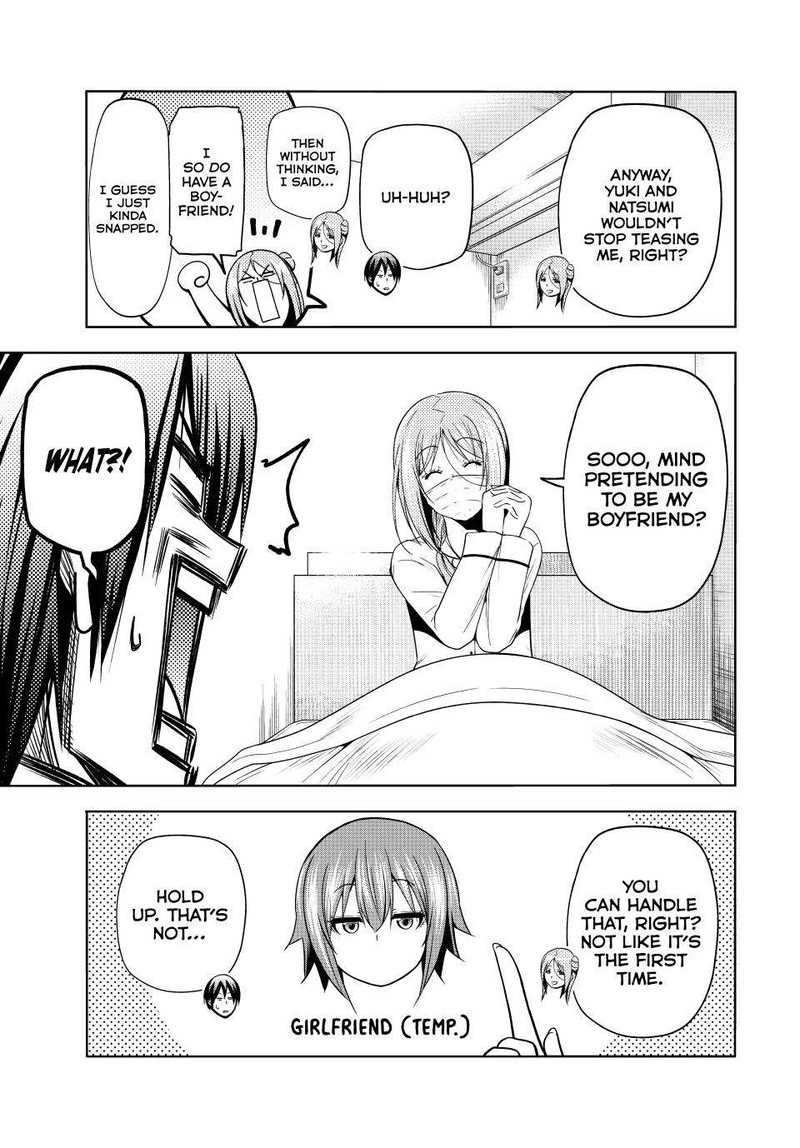 Grand Blue Manga Chapter 89 page 17 - Sakurako Busujima scene