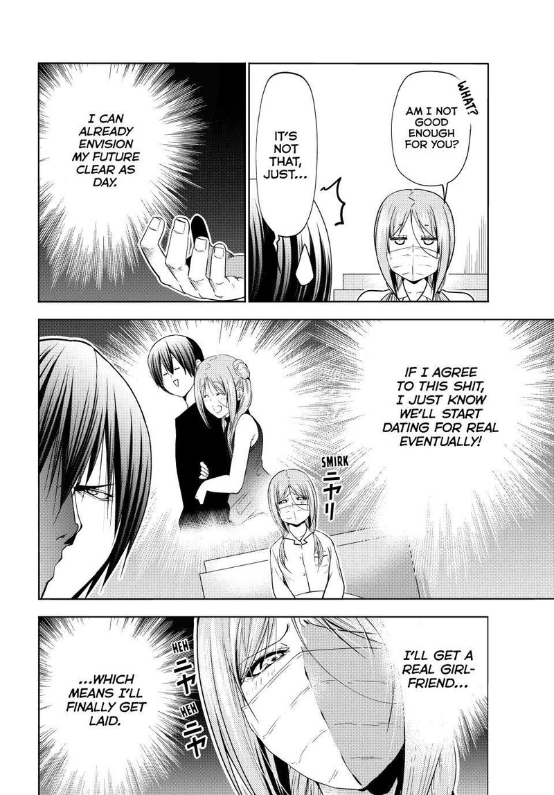 Grand Blue Manga Chapter 89 page 18 - Sakurako Busujima scene