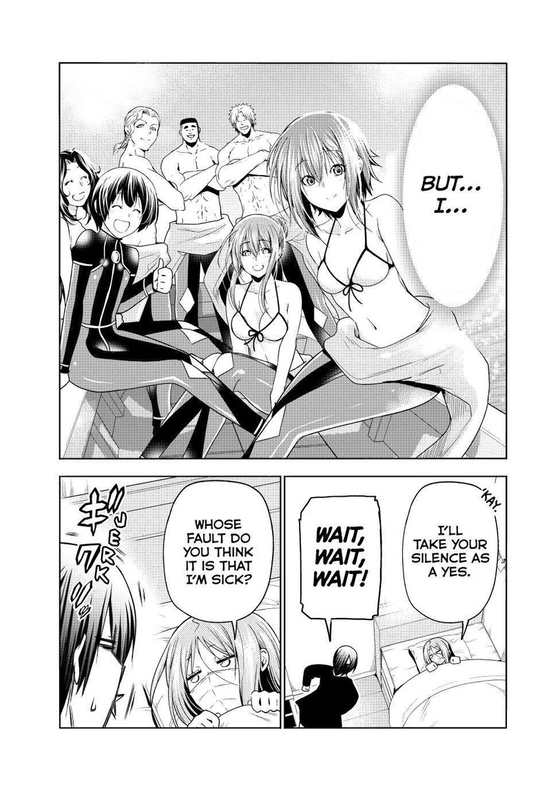 Grand Blue Manga Chapter 89 page 19 - Sakurako Busujima scene