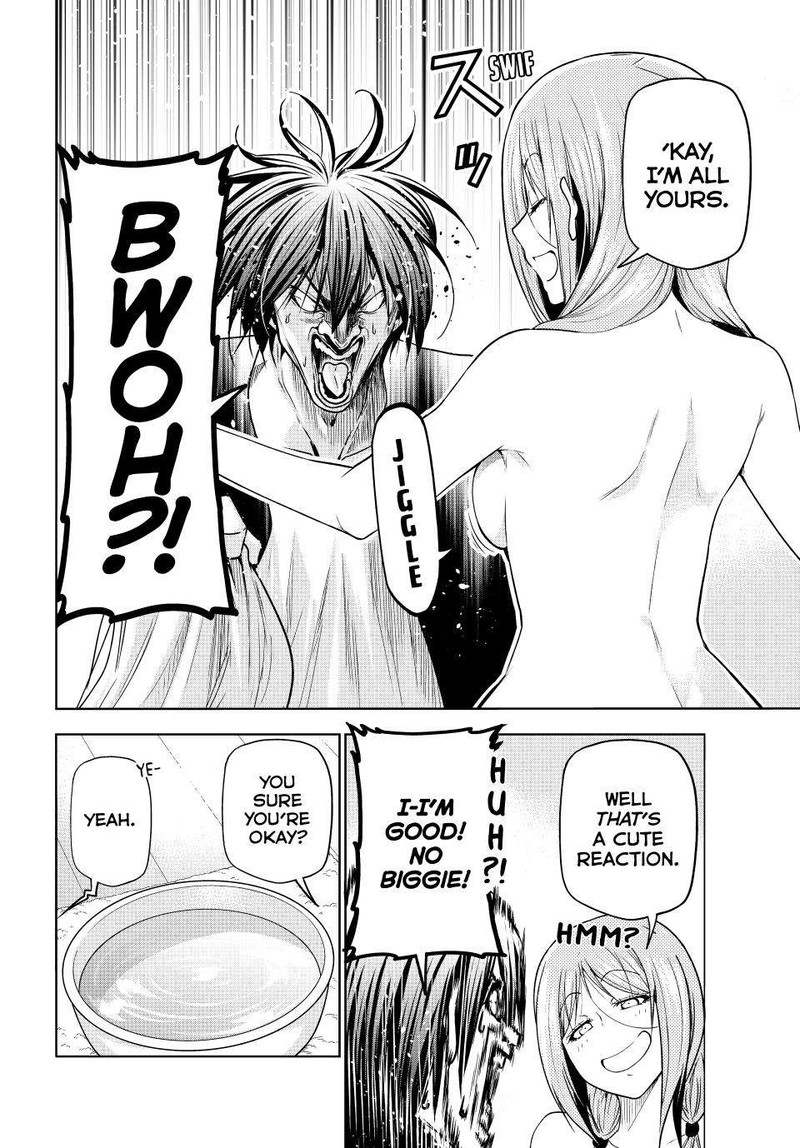 Grand Blue Manga Chapter 89 page 24 - Sakurako Busujima scene