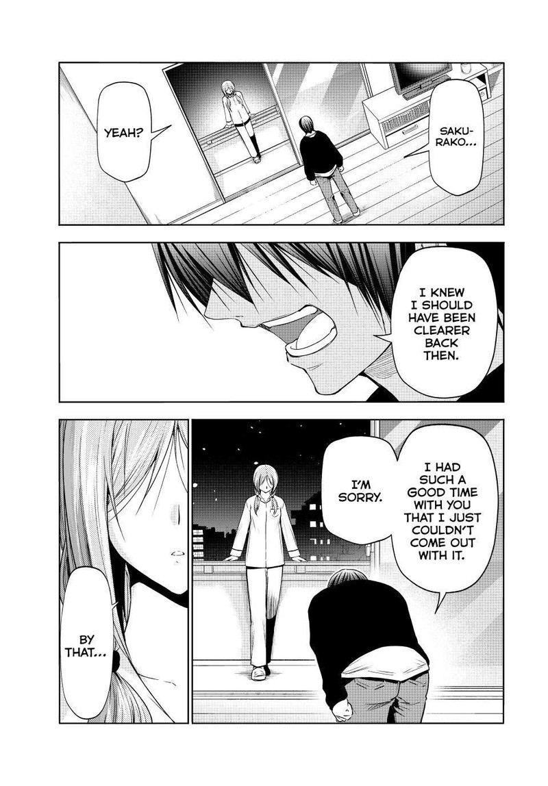 Grand Blue Manga Chapter 89 page 38 - Sakurako Busujima scene