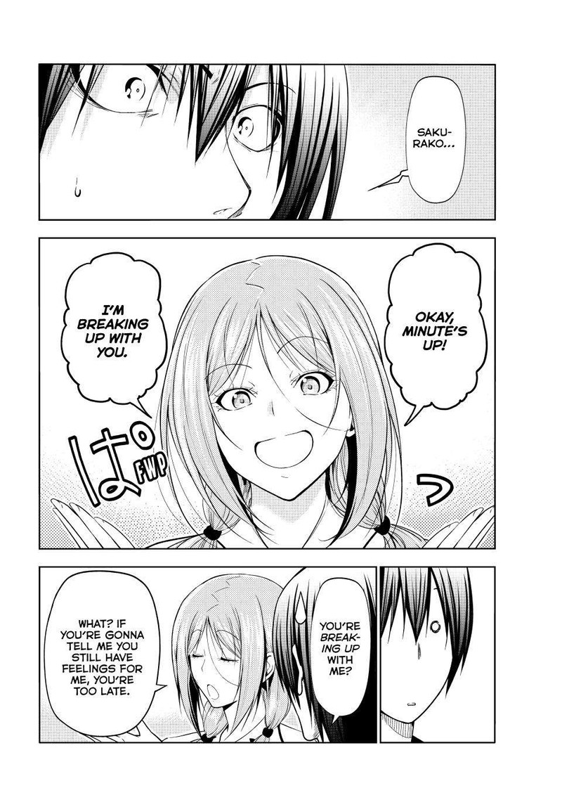 Grand Blue Manga Chapter 89 page 47 - Sakurako Busujima scene