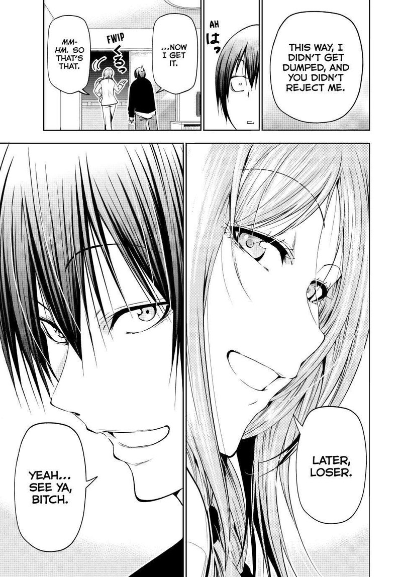 Grand Blue Manga Chapter 89 page 48 - Sakurako Busujima scene