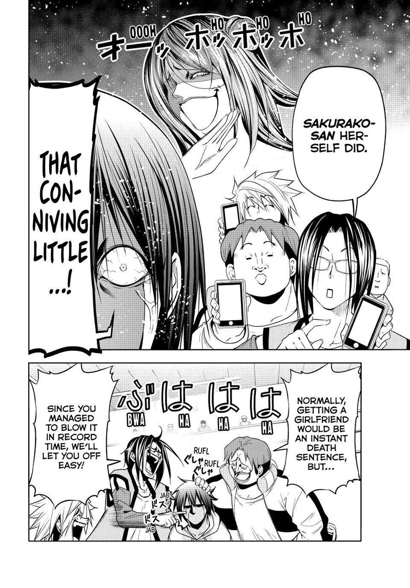 Grand Blue Manga Chapter 89 page 53 - Sakurako Busujima scene