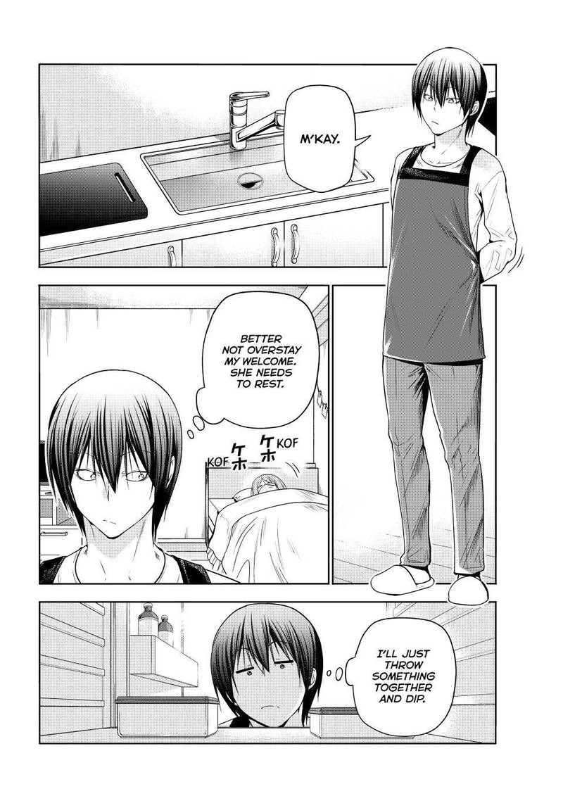 Grand Blue Manga Chapter 89 page 8 - Sakurako Busujima scene