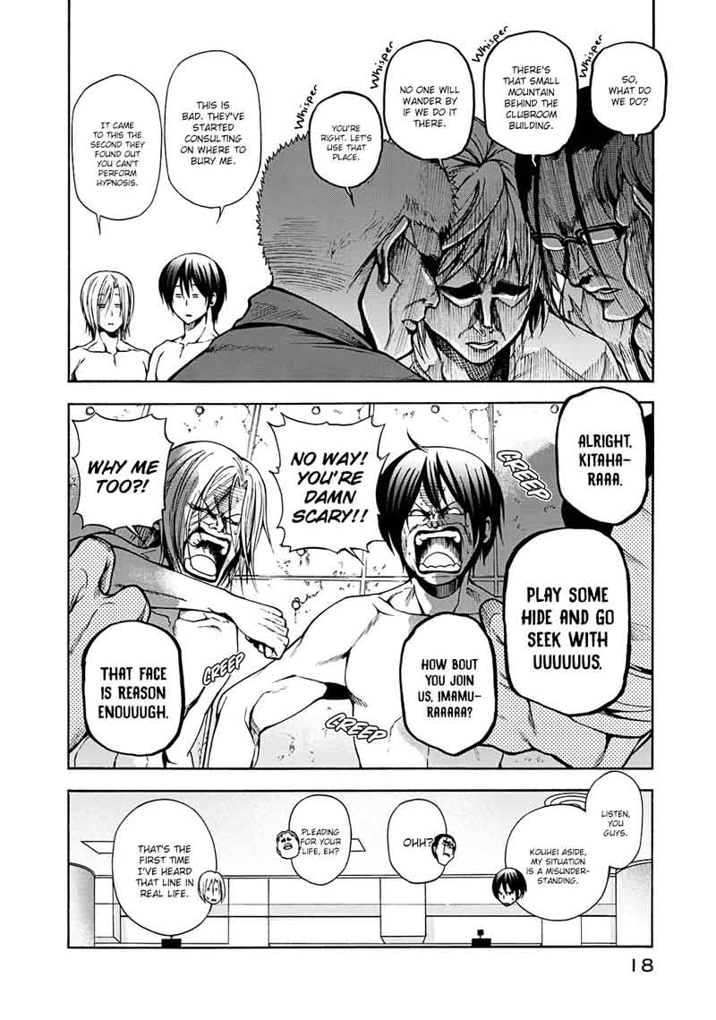Grand Blue Manga Chapter 9 page 18 - The Festival Afterparty scene