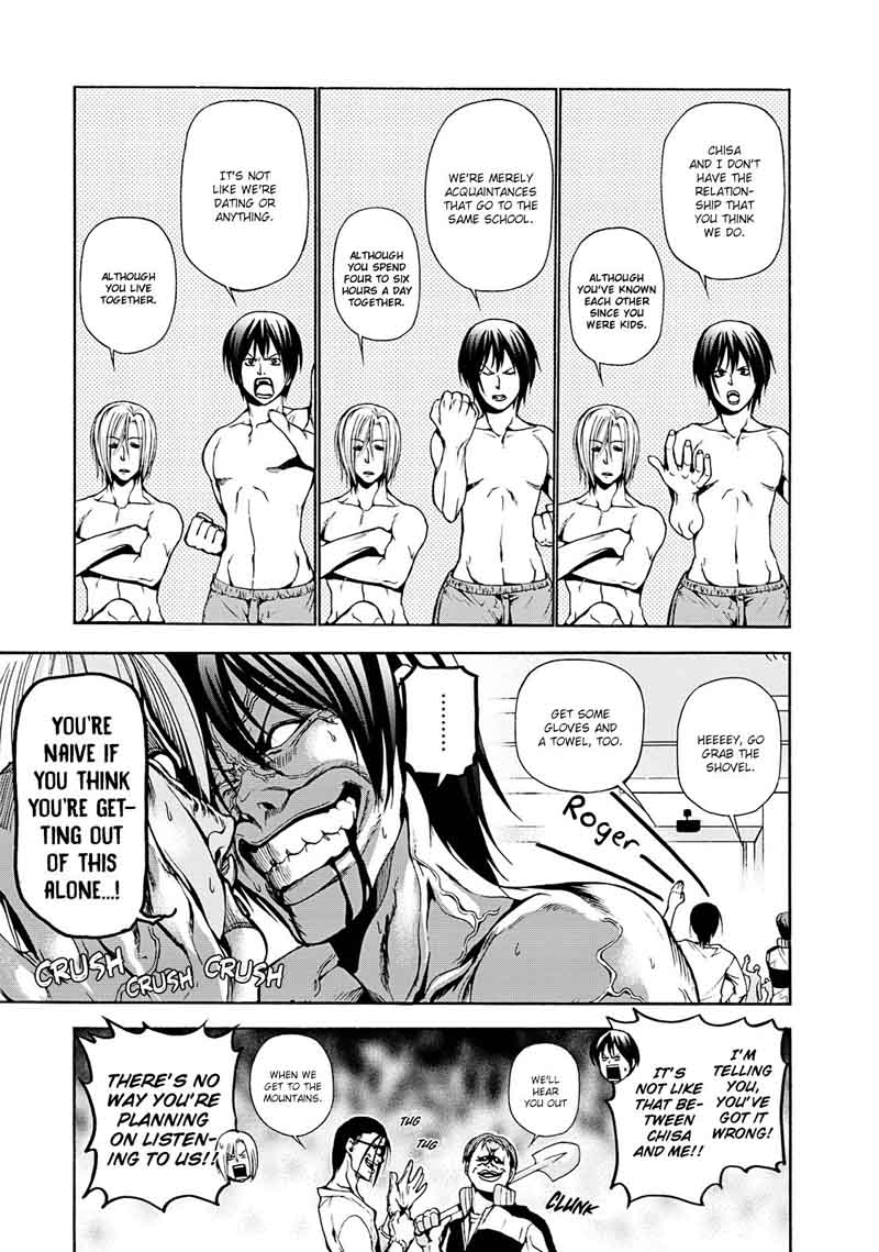 Grand Blue Manga Chapter 9 page 19 - The Festival Afterparty scene
