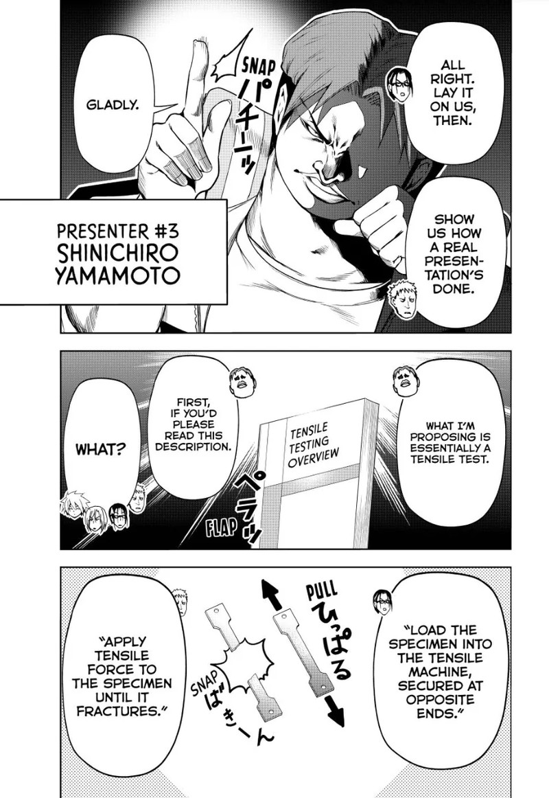 Grand Blue Manga Chapter 90 page 13 - Presentation scene