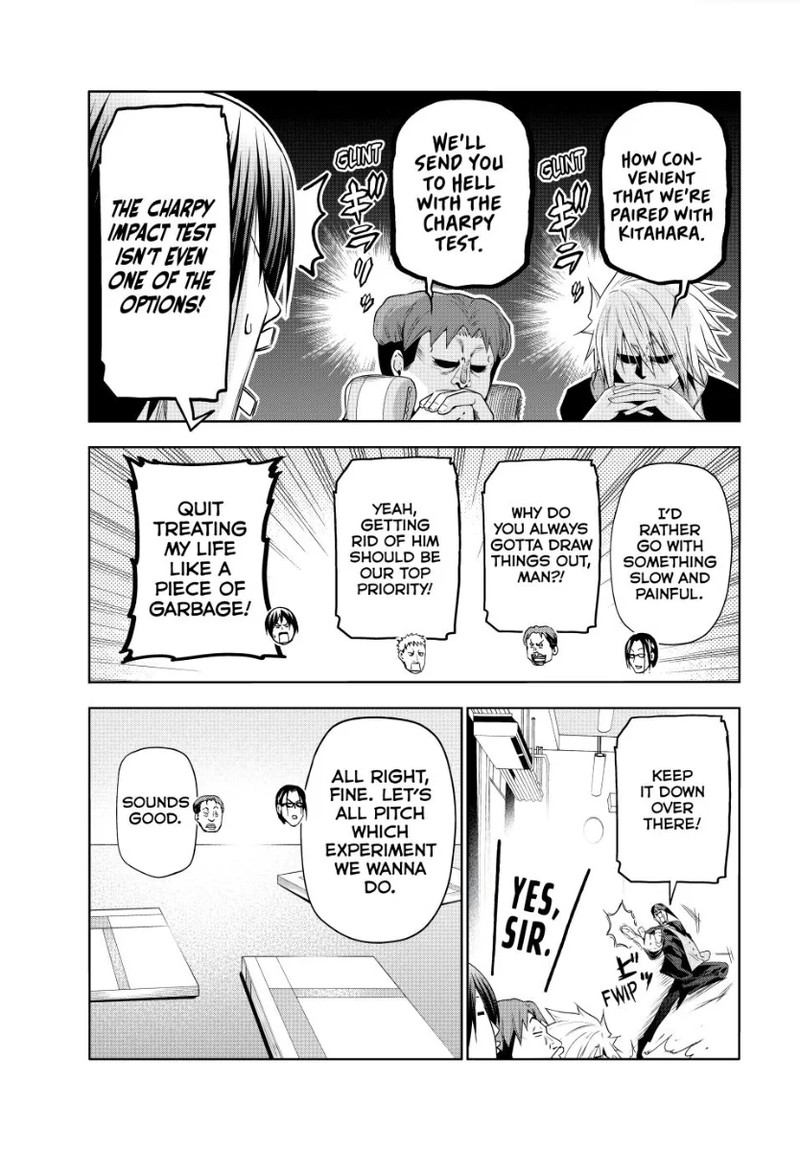 Grand Blue Manga Chapter 90 page 7 - Presentation scene