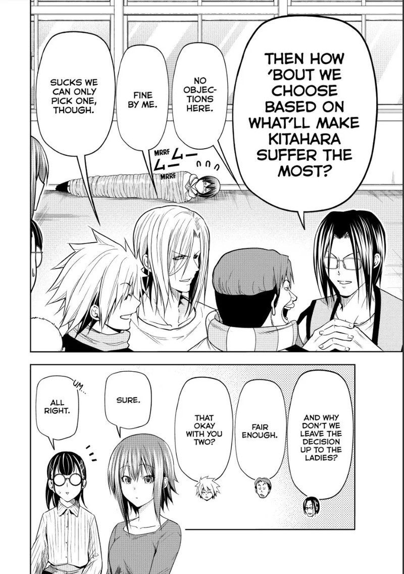 Grand Blue Manga Chapter 90 page 8 - Presentation scene