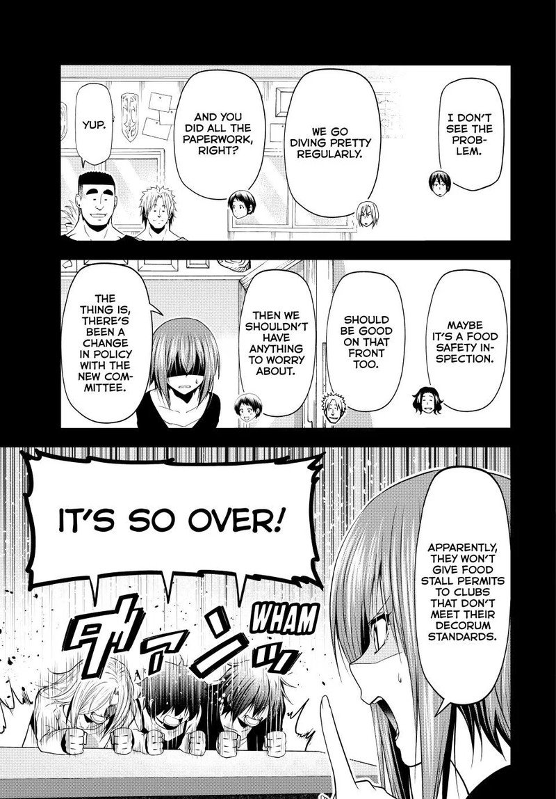 Grand Blue Manga Chapter 91 page 11 - Inspection! scene