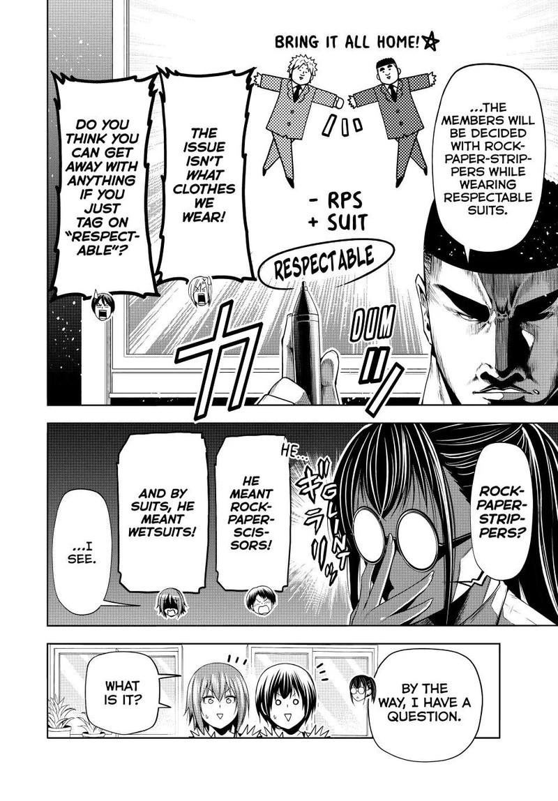 Grand Blue Manga Chapter 91 page 14 - Inspection! scene