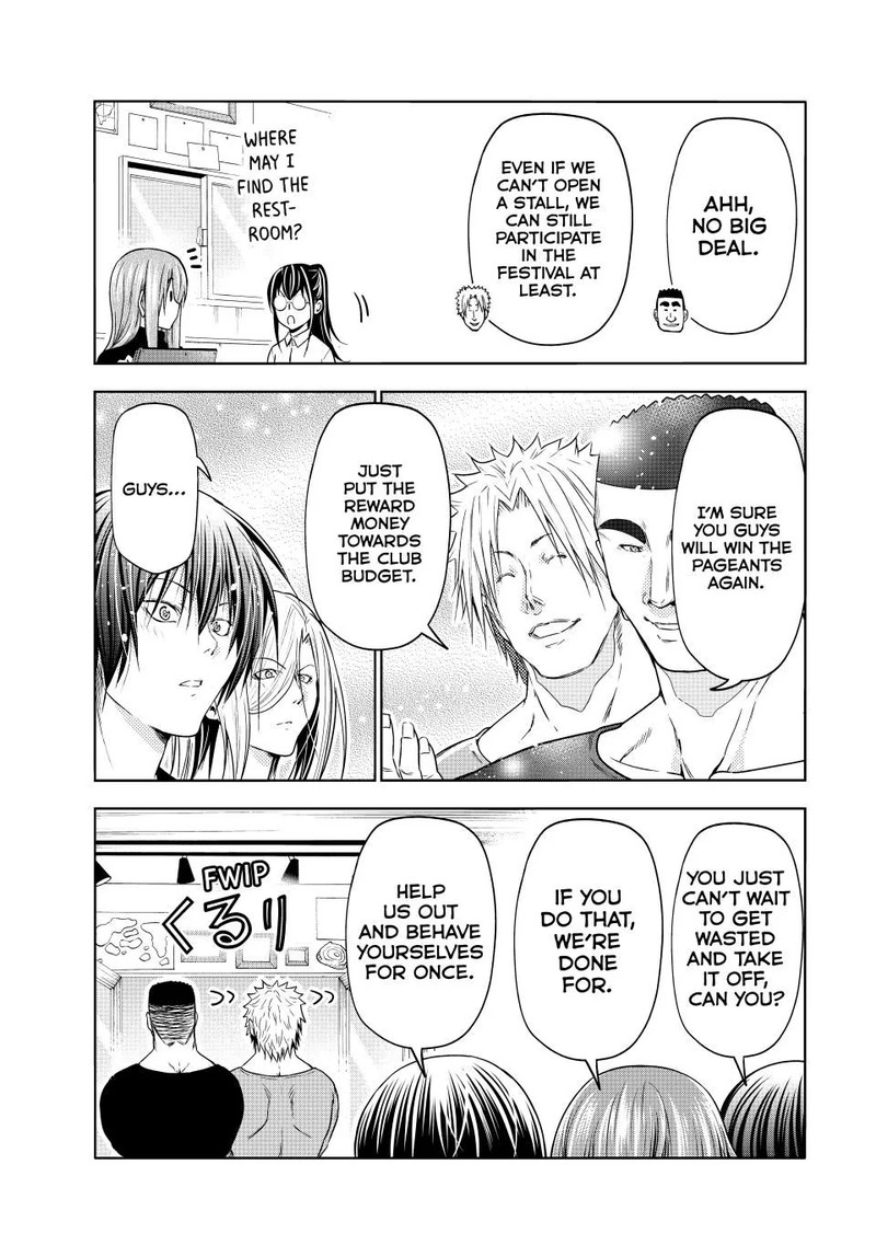 Grand Blue Manga Chapter 91 page 23 - Inspection! scene
